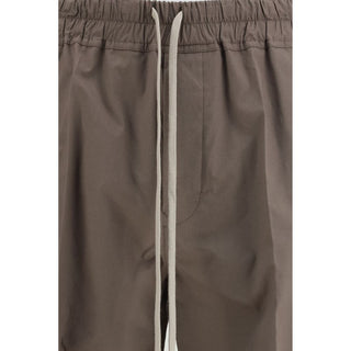 Rick Owens Brown Viscose Casual Pants