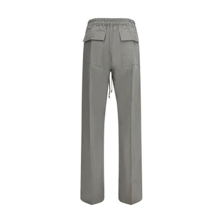 Rick Owens Gray Viscose Casual Pants