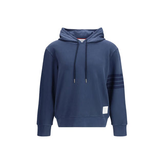 Thom Browne Blue Cotton Sweatshirt