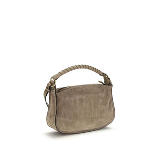 Chloé Beige Calf Leather Bos Taurus Shoulder Bag