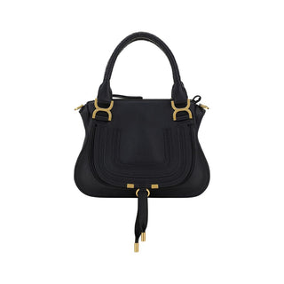Chloé Black Calf Leather Bos Taurus Shoulder Bag