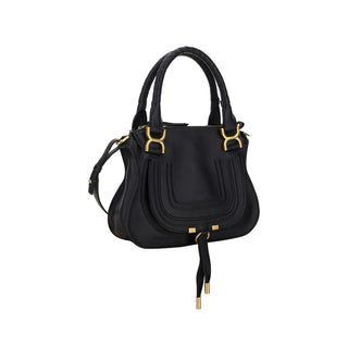 Chloé Black Calf Leather Bos Taurus Shoulder Bag