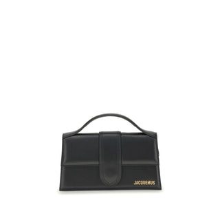 Jacquemus Black Calf Leather Bos Taurus Handbag