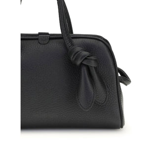 Jacquemus Black Calf Leather Bos Taurus Handbag
