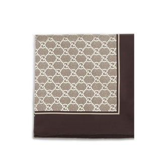 Gucci Beige Silk Scarf
