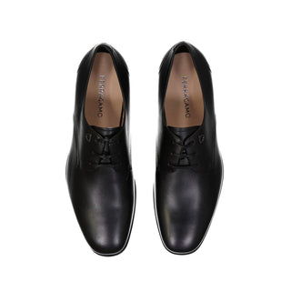 Salvatore Ferragamo Black Leather Oxfords And Derbies
