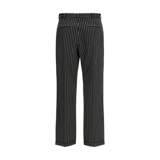 Tom Ford Black Wool Casual Pants