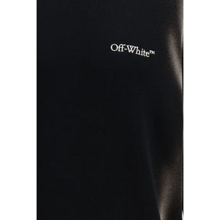 Off-White Black Cotton Sweatshirt