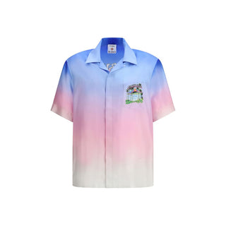 Casablanca Multicolor Silk Pattern Shirt