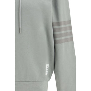 Thom Browne Gray Cotton Sweatshirt
