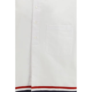 Thom Browne White Cotton Dress Shirt