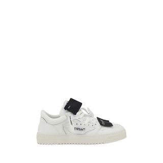 Off-White Black Rubber Low Top Sneakers