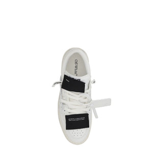 Off-White Black Rubber Low Top Sneakers