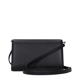 Jimmy Choo Black Leather Clutch Bag