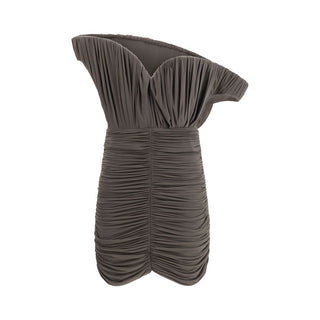 Magda Butrym Brown Copper Casual Dress