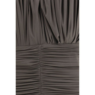 Magda Butrym Brown Copper Casual Dress