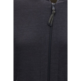 Brunello Cucinelli Gray Silk Sweatshirt