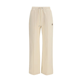 Moncler Beige Cotton Athletic Pants