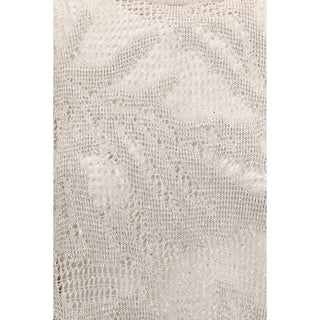 Brunello Cucinelli Beige Linen T-Shirt