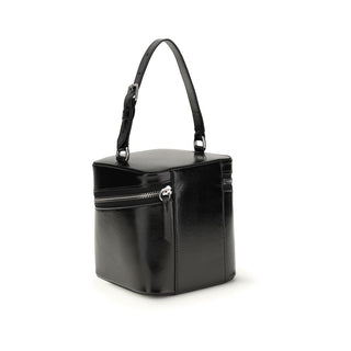 Margiela Black Calf Leather Bos Taurus Shoulder Bag