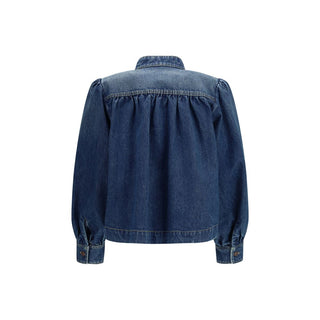 Chloé Blue Cotton Denim Jacket