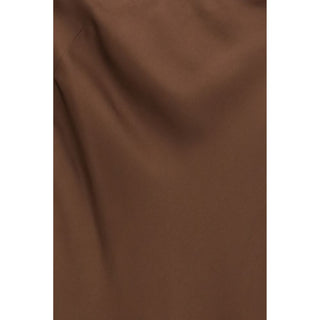 Forte_Forte Brown Acetate Casual Dress