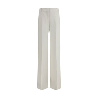 Ermanno Scervino White Viscose Casual Pants