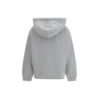 MM6 Gray Cotton Sweatshirt