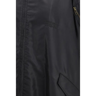 MM6 Black Polyamide Cloacks