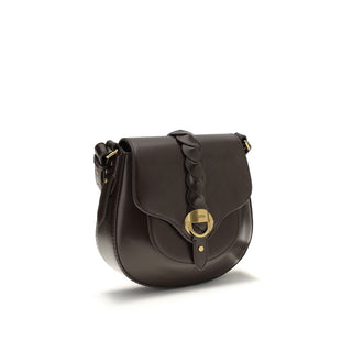 Isabel Marant Brown Calf Leather Bos Taurus Shoulder Bag