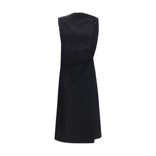 Jacquemus Black Cotton Casual Dress - VAZLUXE.COM