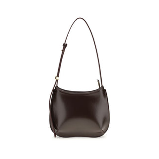 Jacquemus Brown Calf Leather Bos Taurus Shoulder Bag - VAZLUXE.COM