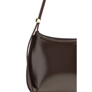 Jacquemus Brown Calf Leather Bos Taurus Shoulder Bag - VAZLUXE.COM