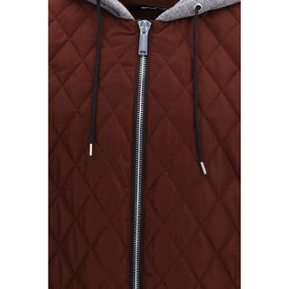 Dsquared² Bordeaux Fabric Bomber - VAZLUXE.COM