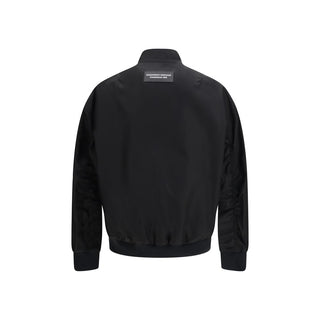 Dsquared² Black Polyamide Bomber - VAZLUXE.COM