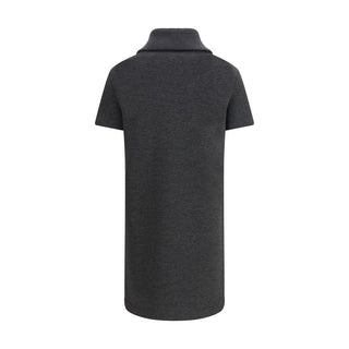 Gucci Gray Cotton Casual Dress - VAZLUXE.COM