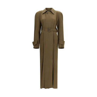 Petar Petrov Bicolor Silk Trench Coat - VAZLUXE.COM
