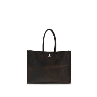 Vivienne Westwood Brown Lamb Ovis Aries Aries Shoulder Bag - VAZLUXE.COM
