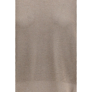 Brunello Cucinelli Gold Cotton Sweatshirt