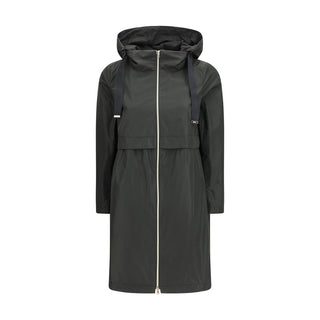 Herno Black Polyester Parka - VAZLUXE.COM