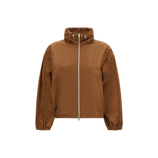 Herno Brown Polyester Rain Coat - VAZLUXE.COM