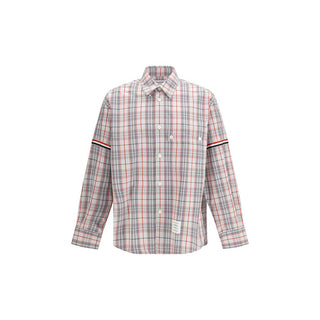 Thom Browne Multicolor Fabric Polo Shirt - VAZLUXE.COM
