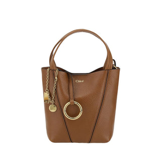 Chloé Brown Calf Leather Bos Taurus Shoulder Bag - VAZLUXE.COM