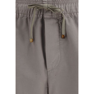 Brunello Cucinelli Beige Cotton Bermuda Shorts