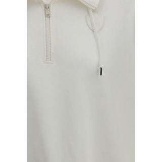 Brunello Cucinelli White Cotton Sweatshirt