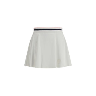 Brunello Cucinelli White Cotton Mini Skirt