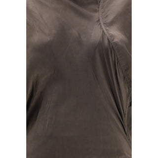 Rick Owens Brown Copper Long Dress