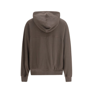 Rick Owens Brown Cotton Sweatshirt