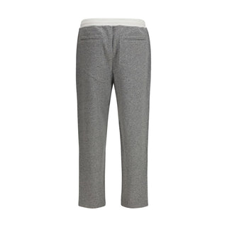 Brunello Cucinelli Gray Cotton Joggers (Workout Pants)