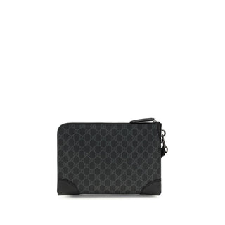 Gucci Black Fabric Handbag
